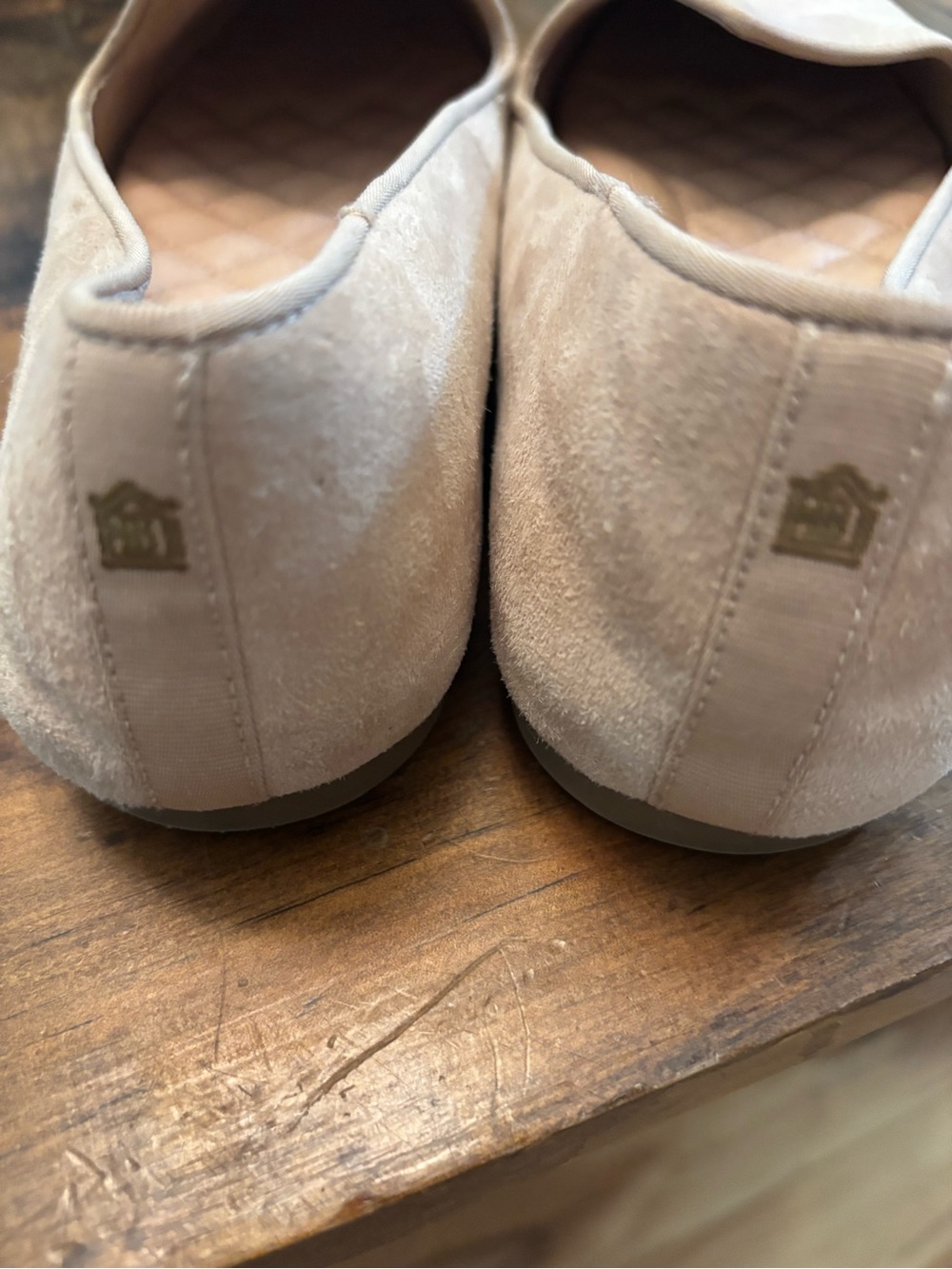 Birdies Starling flats loafer in latte suede 7 - Picture 7 of 8
